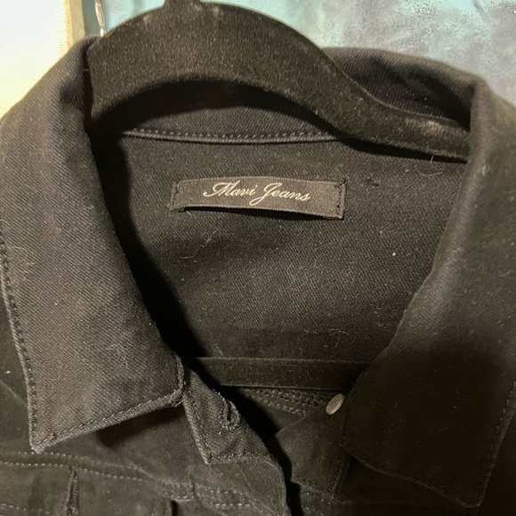 Black Jean Jacket - Picture 2 of 3